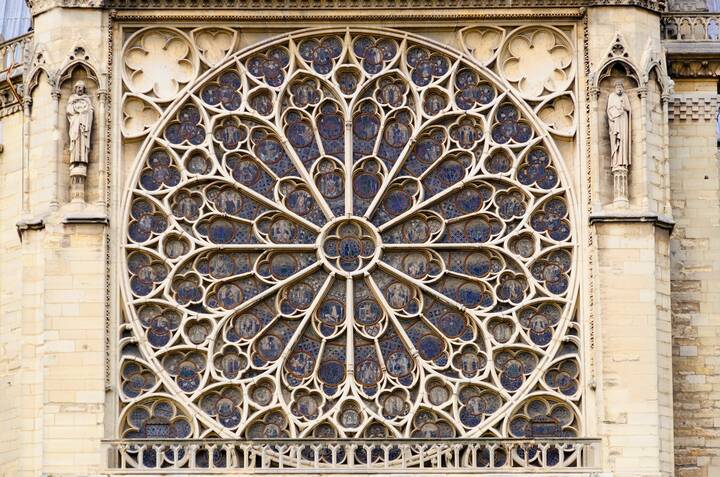 Notre-Dame Paris Fensterrose