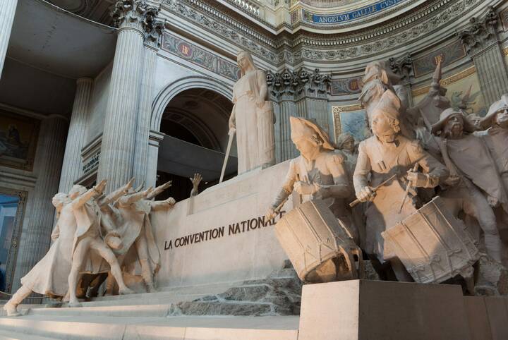 Das Skulpturenwerk von Francois Sicard Panthéon Paris Statuen