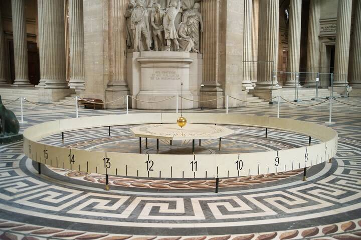 Das Foucaultsche Pendel im Panthéon von Paris Panthéon Pendel