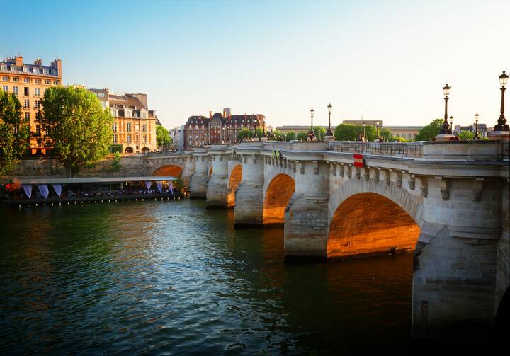 Die berühmte Brücke Pont Neuf Pont Neuf Paris