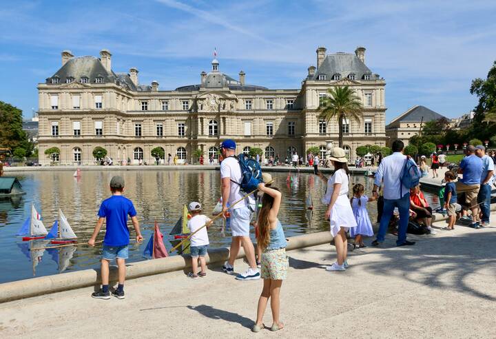 Paris Jardin Luxembourg Kinder