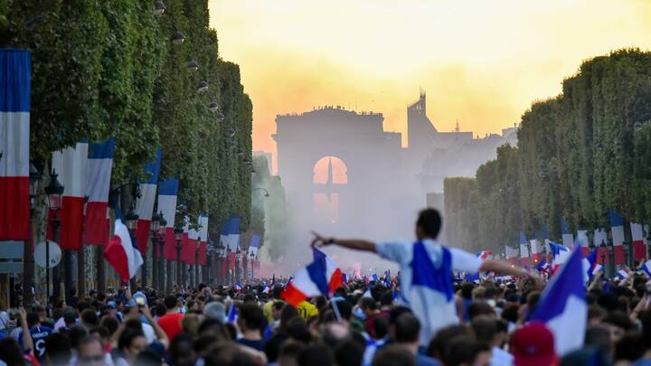 Fußballfans Frankreich