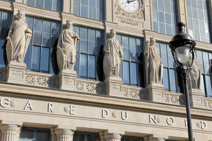Bahnfof Paris Gare du Nord